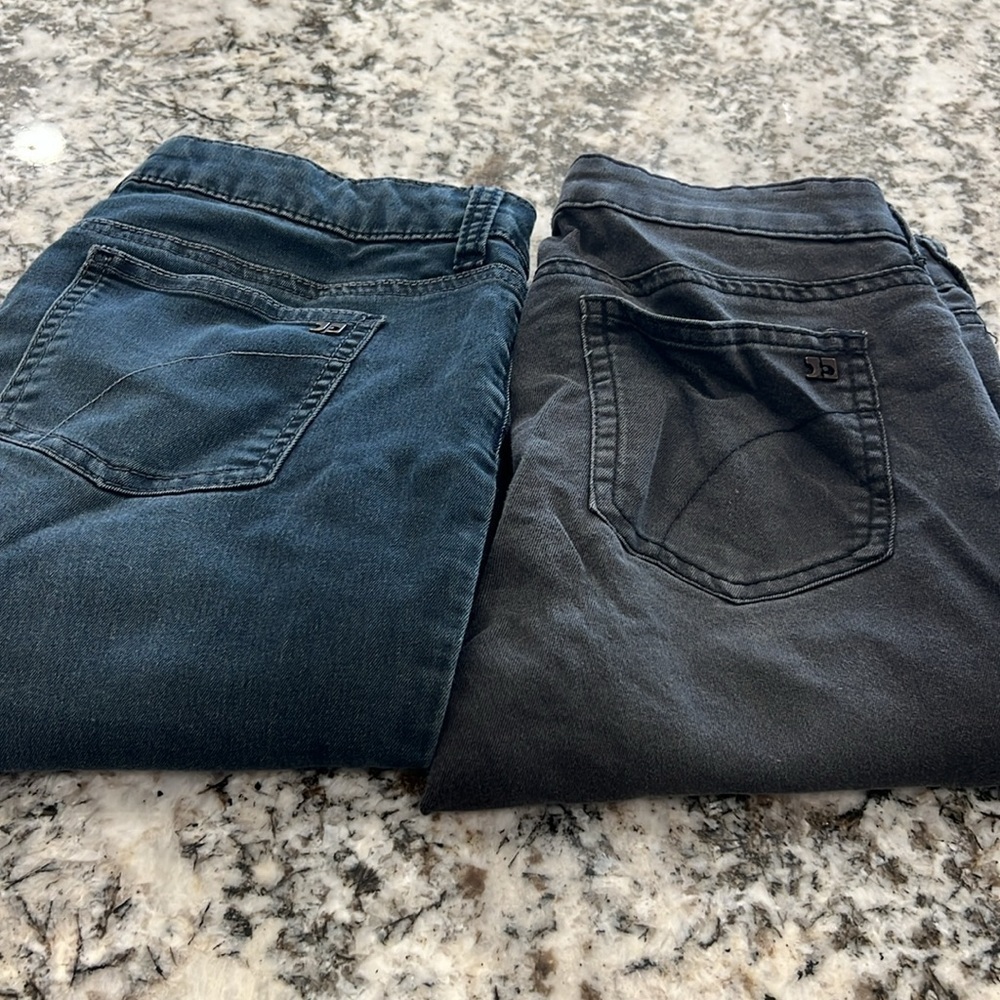 Joes Jeans Girls Size 14 Black Blue Skinny Lightweight Vintage Y2K Bundle